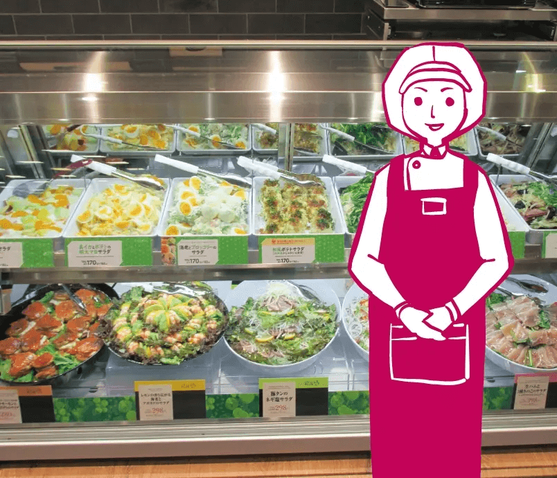 サービスデリ売り場写真