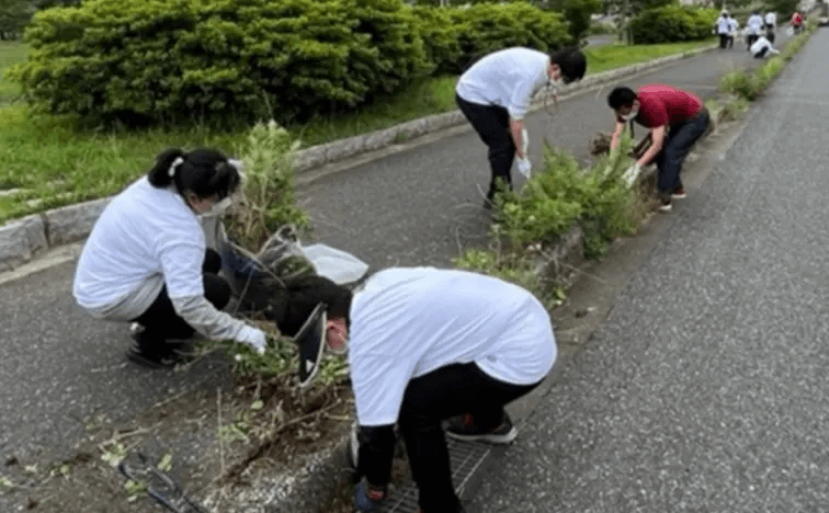 クリーン＆グリーン活動風景